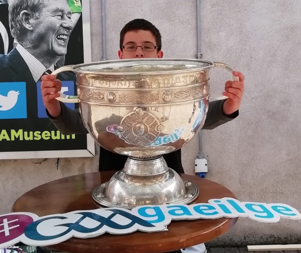 Me and Sam at Croker!